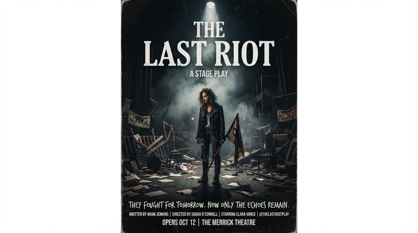The Last Riot — A Stage Play